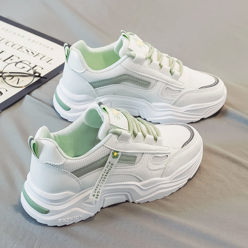 Casual Platform Shoes Mesh Running Daddy Shoes