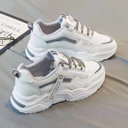Casual Platform Shoes Mesh Running Daddy Shoes