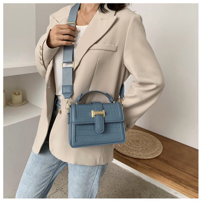 All-match Wide Shoulder Strap One-shoulder Messenger Bag