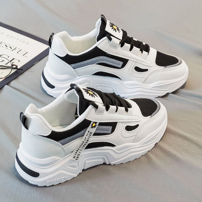 Casual Platform Shoes Mesh Running Daddy Shoes