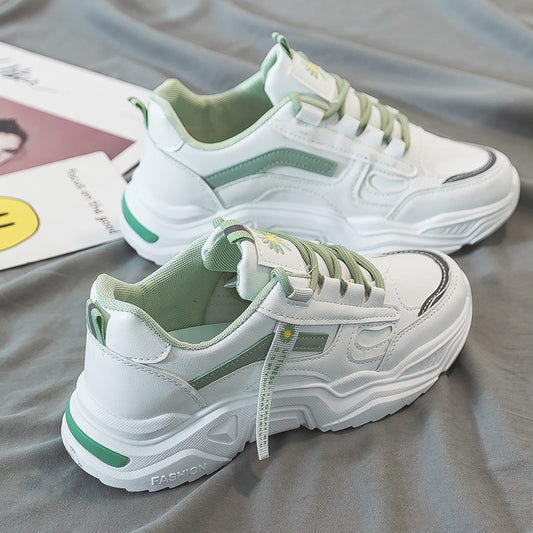 Casual Platform Shoes Mesh Running Daddy Shoes