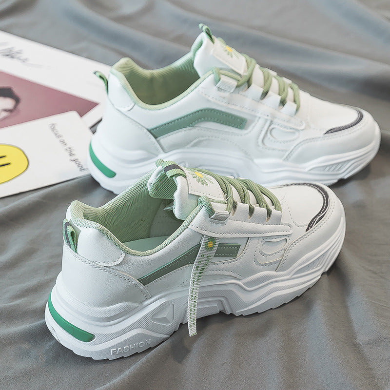 Casual Platform Shoes Mesh Running Daddy Shoes