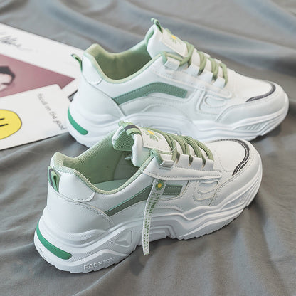 Casual Platform Shoes Mesh Running Daddy Shoes
